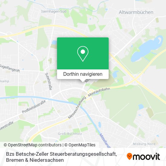 Bzs Betsche-Zeller Steuerberatungsgesellschaft Karte