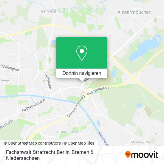 Fachanwalt Strafrecht Berlin Karte