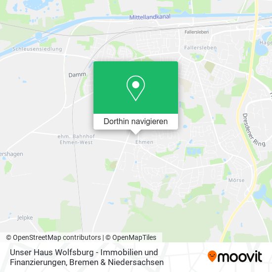 Unser Haus Wolfsburg - Immobilien und Finanzierungen Karte