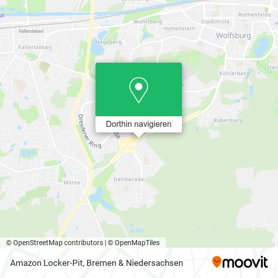 Amazon Locker-Pit Karte