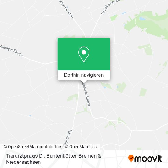 Tierarztpraxis Dr. Buntenkötter Karte