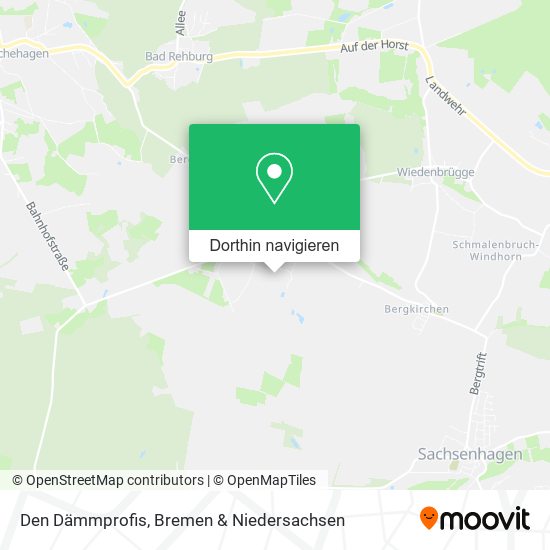 Den Dämmprofis Karte