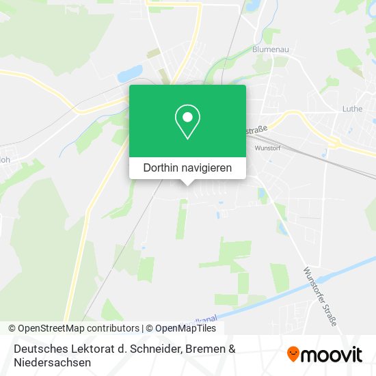 Deutsches Lektorat d. Schneider Karte
