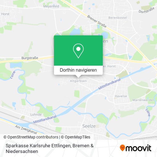 Sparkasse Karlsruhe Ettlingen Karte