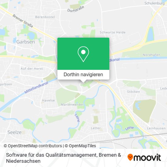 Software für das Qualitätsmanagement Karte