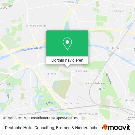 Deutsche Hotel Consulting Karte