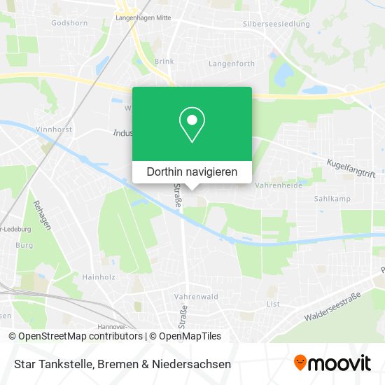 Star Tankstelle Karte