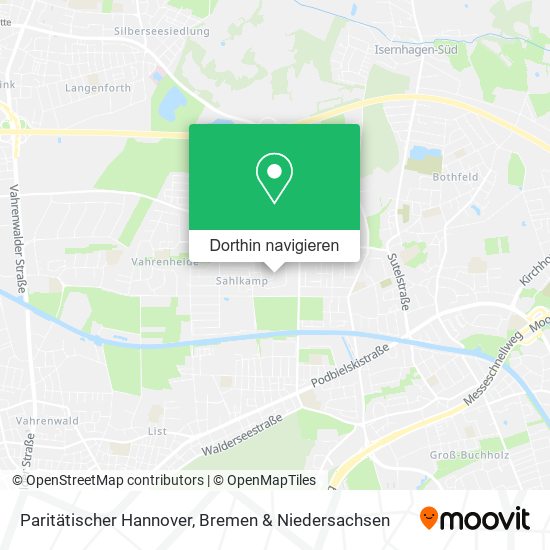 Paritätischer Hannover Karte