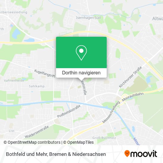 Bothfeld und Mehr Karte