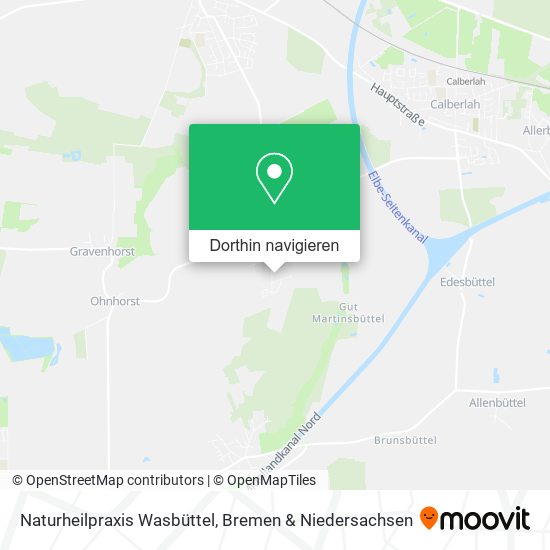 Naturheilpraxis Wasbüttel Karte