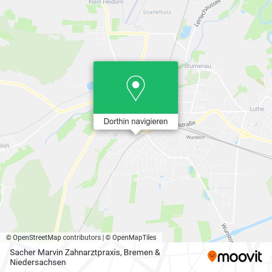 Sacher Marvin Zahnarztpraxis Karte