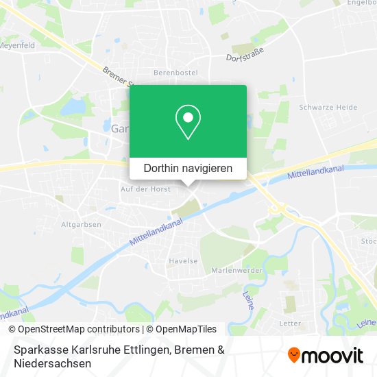 Sparkasse Karlsruhe Ettlingen Karte