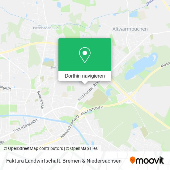 Faktura Landwirtschaft Karte