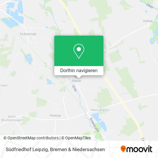 Südfriedhof Leipzig Karte