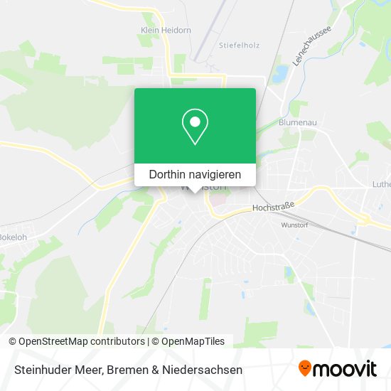 Steinhuder Meer Karte
