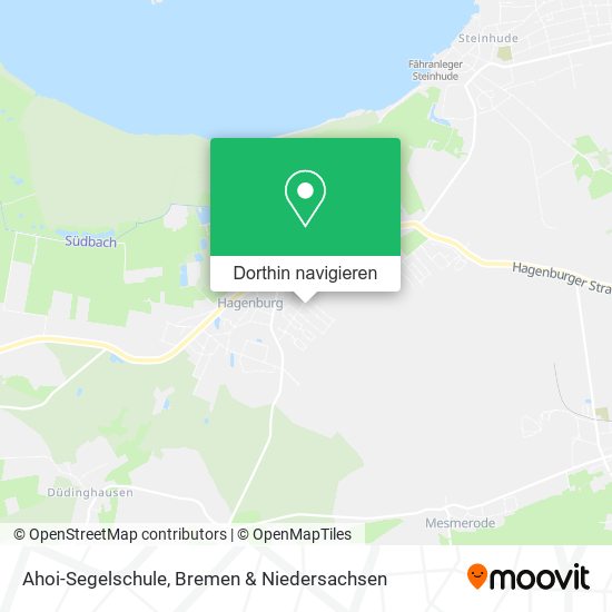 Ahoi-Segelschule Karte