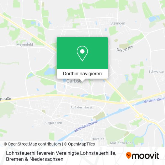Lohnsteuerhilfeverein Vereinigte Lohnsteuerhilfe Karte