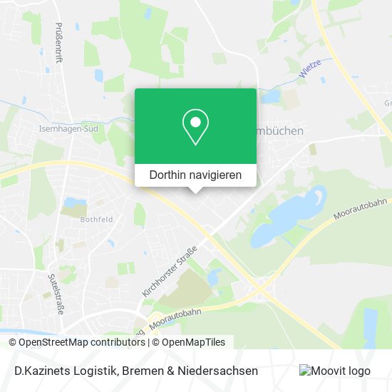 D.Kazinets Logistik Karte