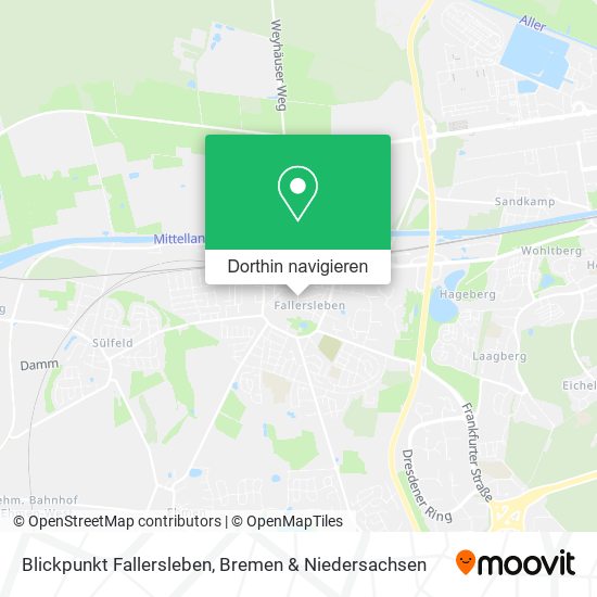 Blickpunkt Fallersleben Karte