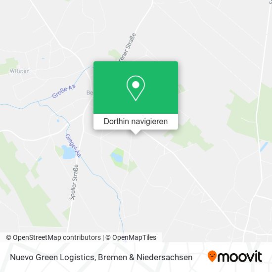 Nuevo Green Logistics Karte