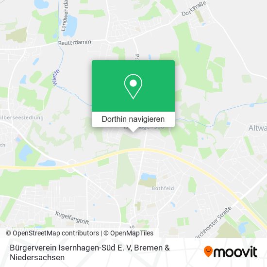 Bürgerverein Isernhagen-Süd E. V Karte