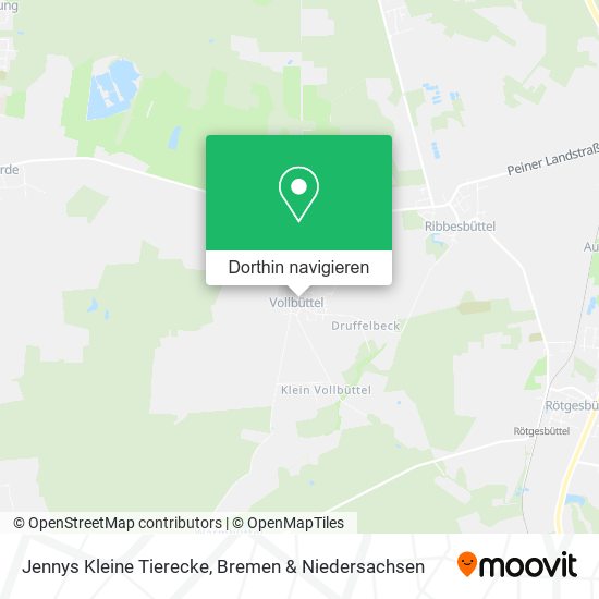 Jennys Kleine Tierecke Karte