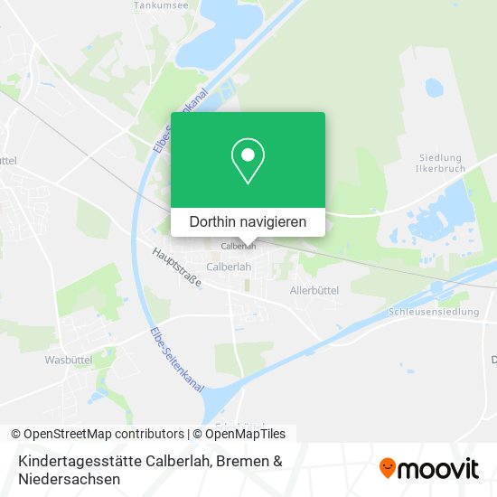 Kindertagesstätte Calberlah Karte