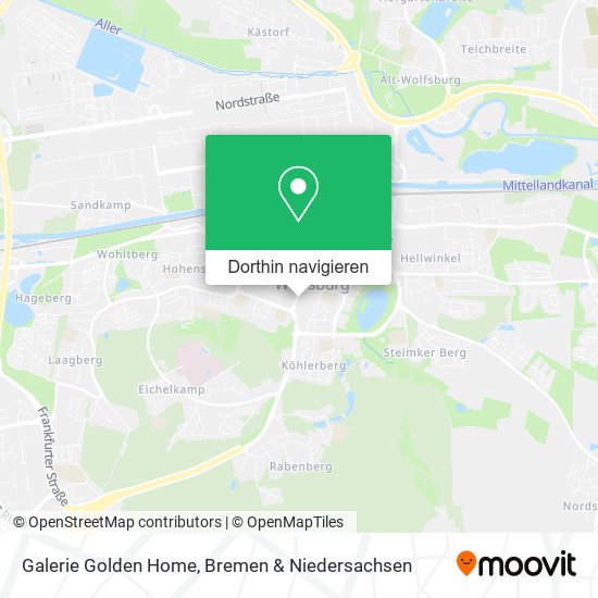 Galerie Golden Home Karte