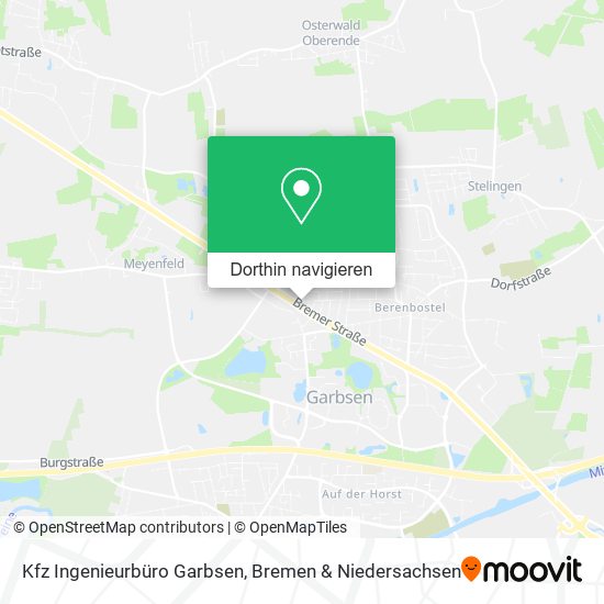 Kfz Ingenieurbüro Garbsen Karte