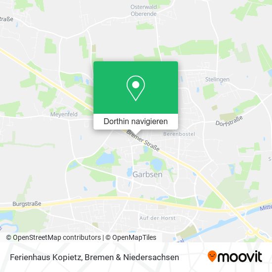 Ferienhaus Kopietz Karte