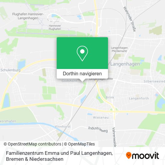 Familienzentrum Emma und Paul Langenhagen Karte