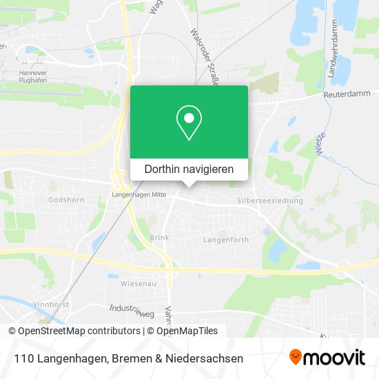 110 Langenhagen Karte