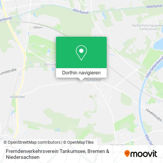 Fremdenverkehrsverein Tankumsee Karte