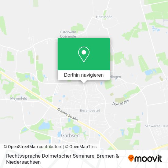 Rechtssprache Dolmetscher Seminare Karte