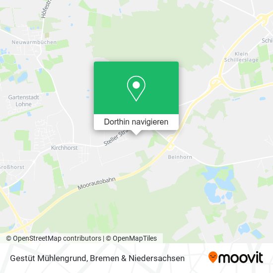 Gestüt Mühlengrund Karte