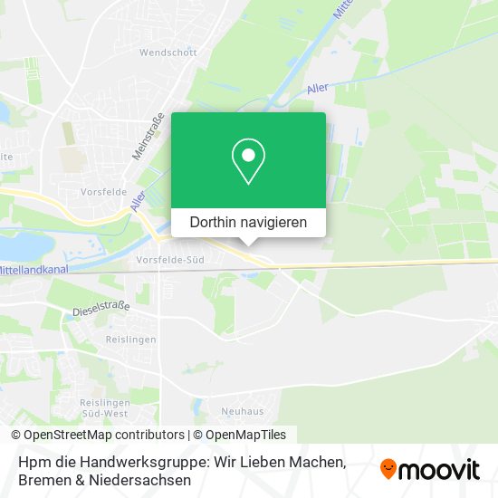 Hpm die Handwerksgruppe: Wir Lieben Machen Karte
