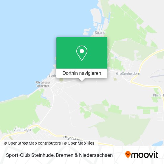 Sport-Club Steinhude Karte