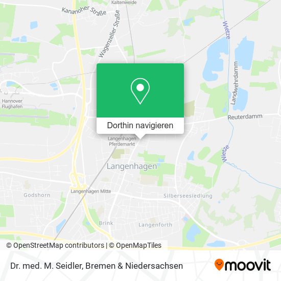 Dr. med. M. Seidler Karte