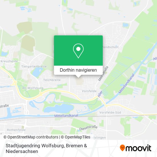 Stadtjugendring Wolfsburg Karte