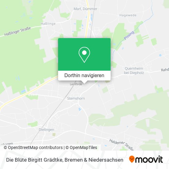 Die Blüte Birgitt Grädtke Karte