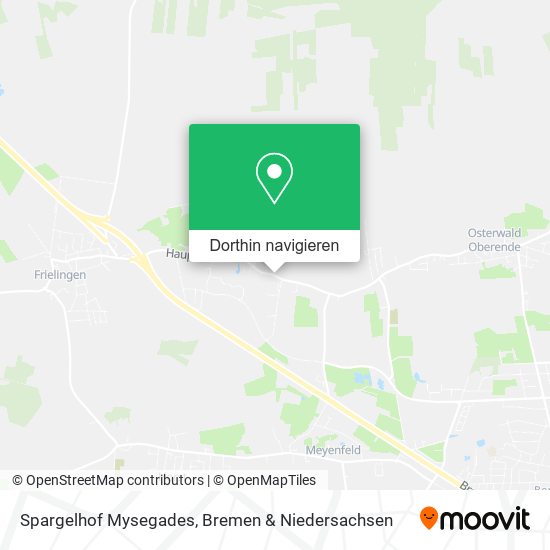 Spargelhof Mysegades Karte