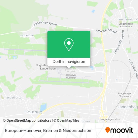 Europcar-Hannover Karte