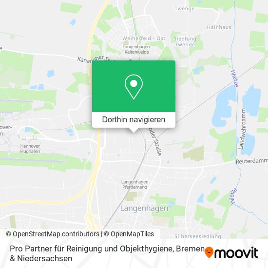 Pro Partner für Reinigung und Objekthygiene Karte