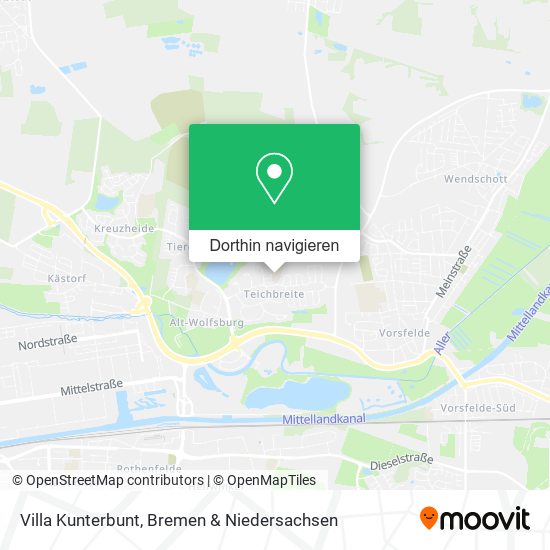 Villa Kunterbunt Karte