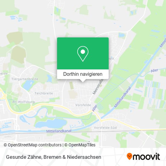 Gesunde Zähne Karte