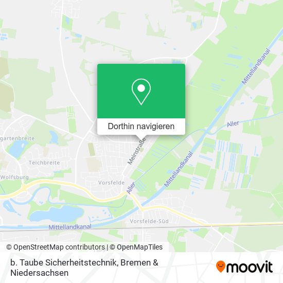 b. Taube Sicherheitstechnik Karte