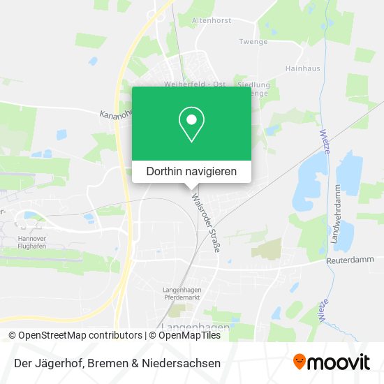Der Jägerhof Karte