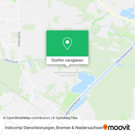 Indicomp Dienstleistungen Karte
