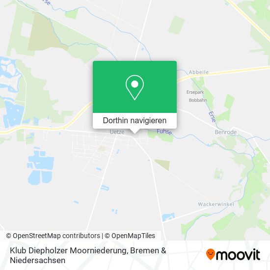 Klub Diepholzer Moorniederung Karte