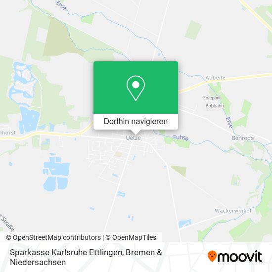 Sparkasse Karlsruhe Ettlingen Karte